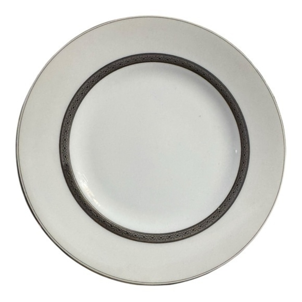 Waterford Carina Platinum Fine English China Salad Plate Made In England - NWT